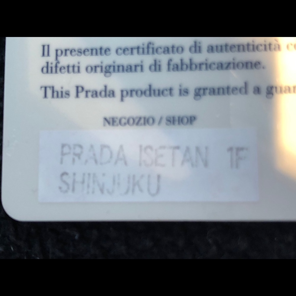 Prada Handbag from Milano Cert of Auth see photo - Picture 9 of 16